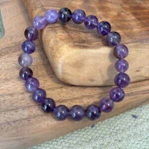 Crystal bracelet.